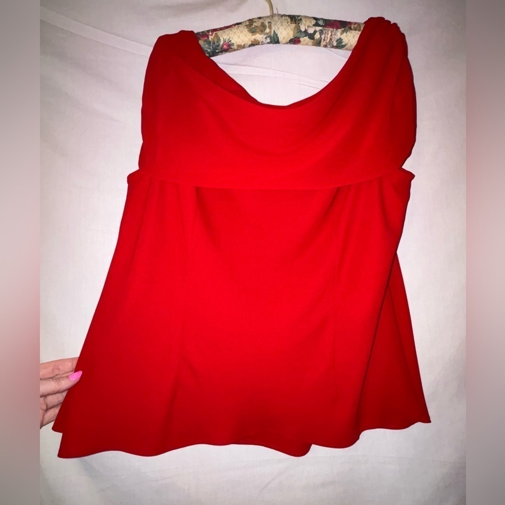SL Fashions Red Women's Skirt Set - Picture 10 of 16